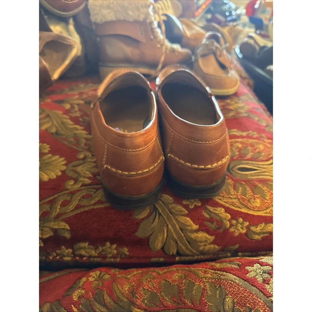 Nunn Bush Men's Drexel Moc-Toe Penny Loafers 84744 Cognac Leather Size 11